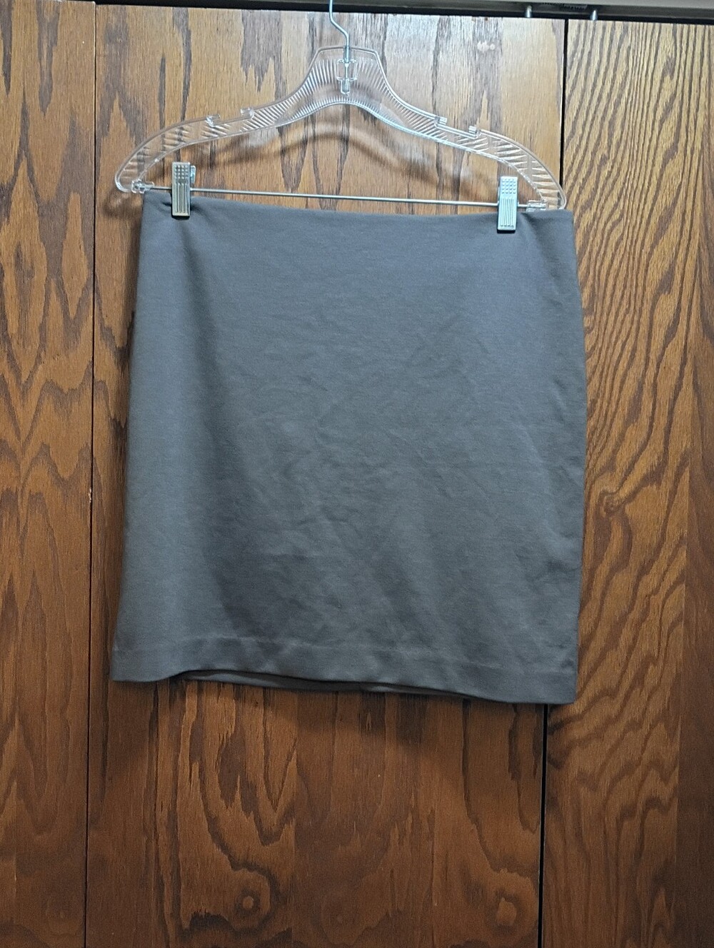 New York &Co.Classic Gray Women's Knit Mini Skirt